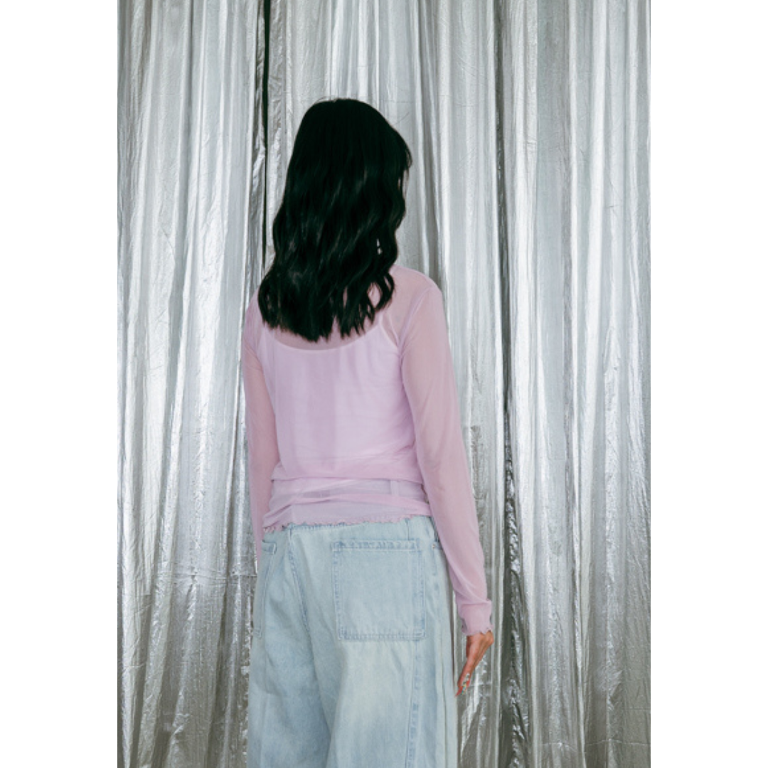 DYLY - AQUARIUS Mesh Top