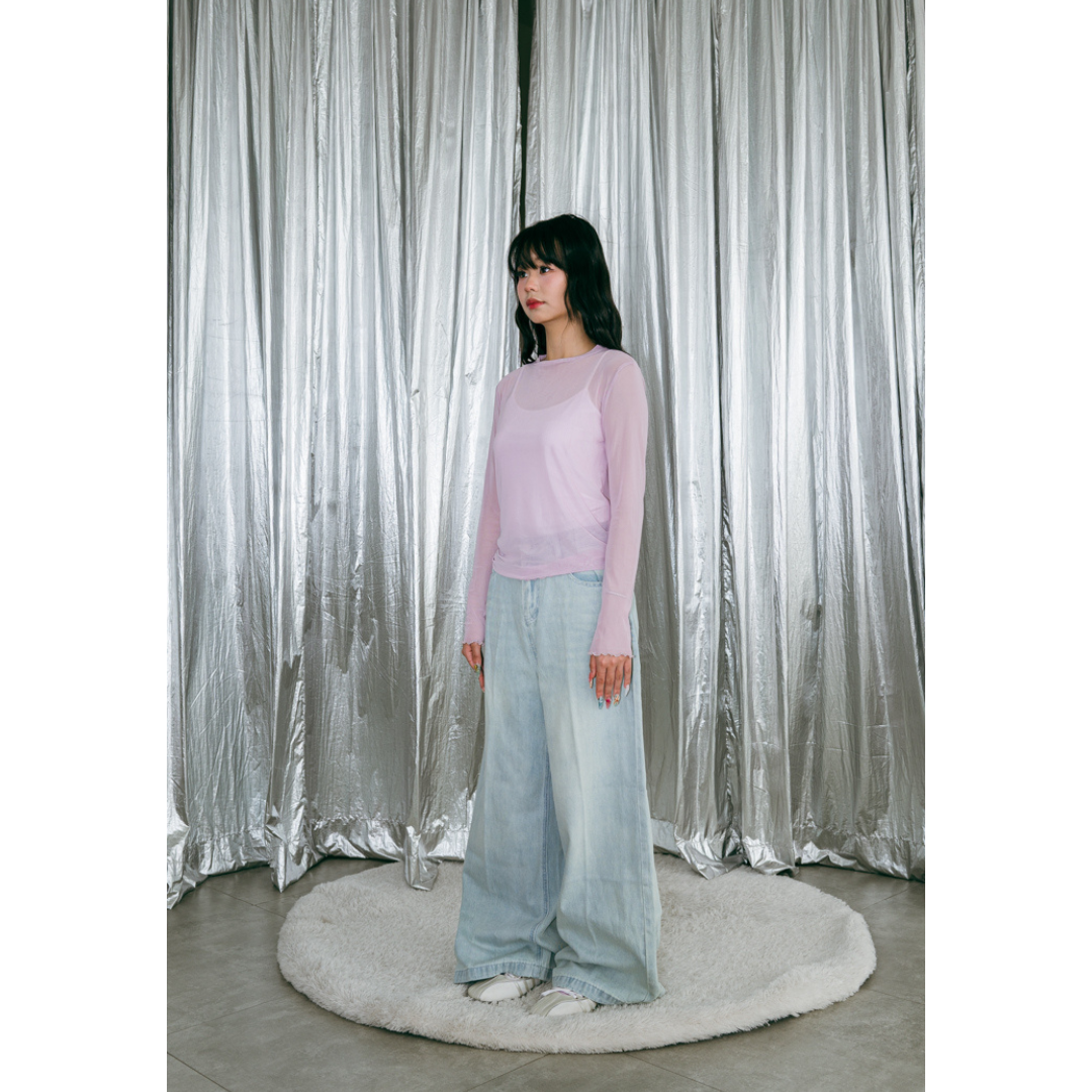 DYLY - AQUARIUS Mesh Top
