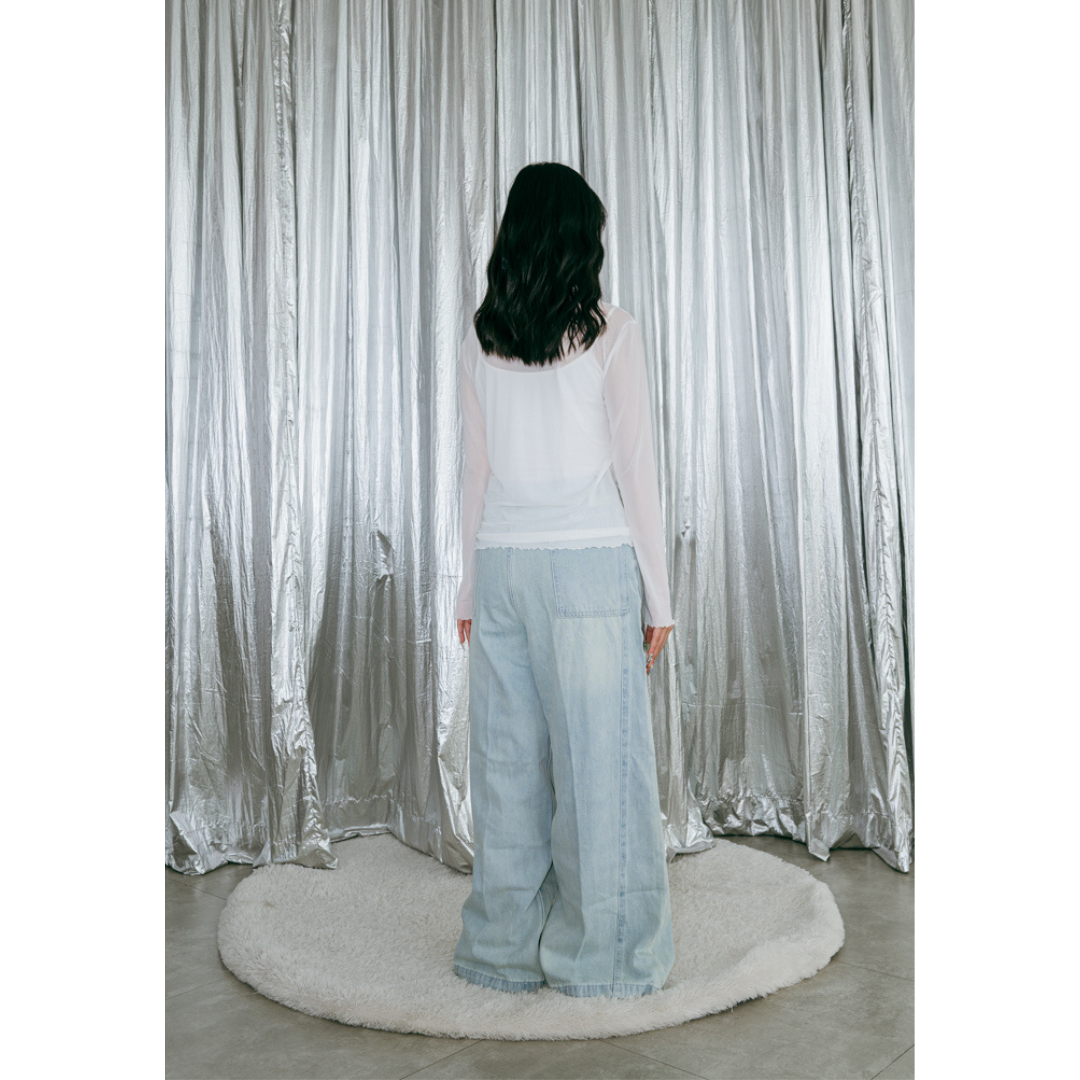 DYLY - AQUARIUS Mesh Top