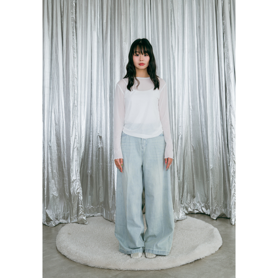 DYLY - AQUARIUS Mesh Top